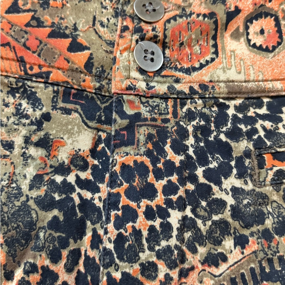 Chico's Design Multicolor Patterned crop pants - image 3